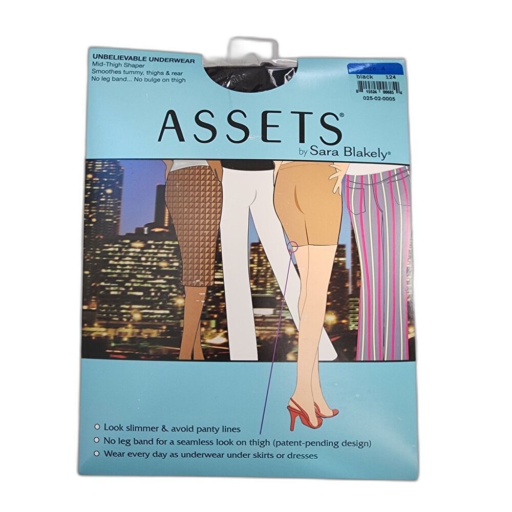 Assets Slimming Mid Thigh Shapewear for Women